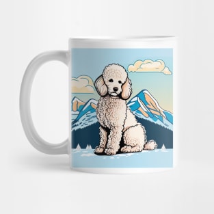 Support the Environment with Every Purchase - Poodle Mountain Design Mug